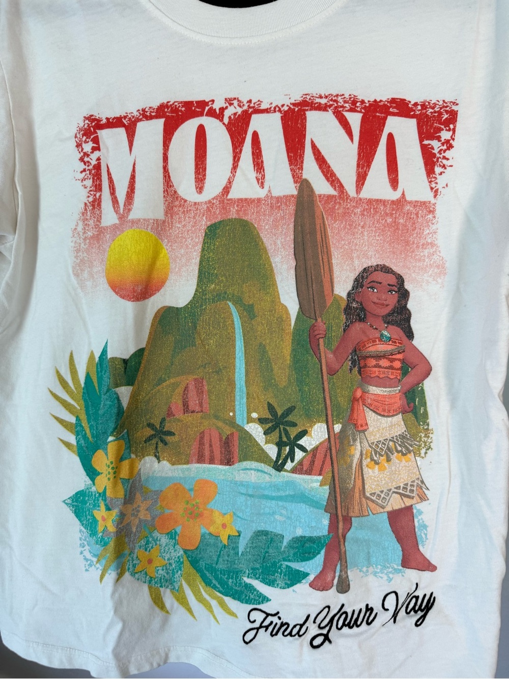 Disney Moana Graphic Tee - 'Find Your Way'